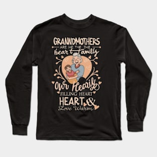 Grandmother Family's Heart & Soul Long Sleeve T-Shirt